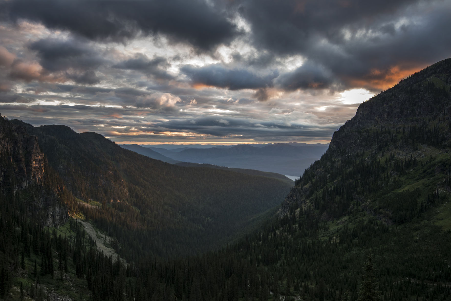 Sperry Chalet sunset